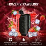 GEEK BUZZ Frozen Strawberry 25K-30K Puffs Adjustable Vape Pen