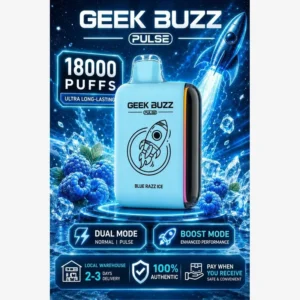Geek Buzz Pulse 18000 – Blue Razz Ice
