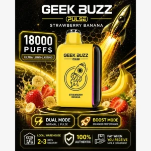 Geek Buzz Pulse 18000 – Strawberry Banana