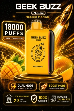 Geek Buzz Pulse 18000 Maxico Mango vape device