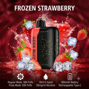 Geek Buzz Pulse X 30000 – Frozen Strawberry