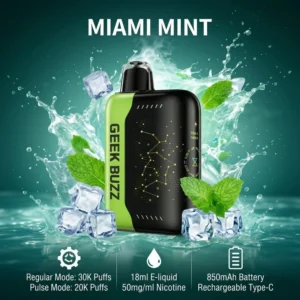 Geek Buzz Pulse X 30000 – Miami Mint