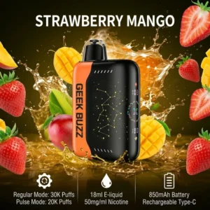 Geek Buzz Pulse X 30000 – Strawberry Mango